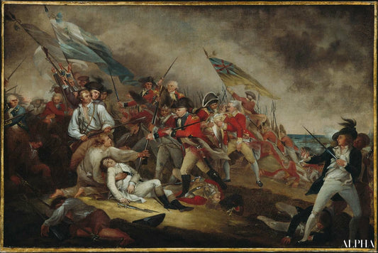 The Death of General Warren at the Battle of Bunker's Hill, June 17, 1775 - John Trumbull - Reproductions de tableaux et peintures haut de gamme