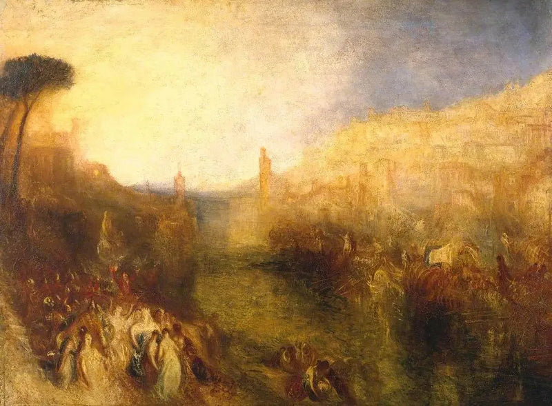 Der Abgang der Flotte - J. M. W. Turner