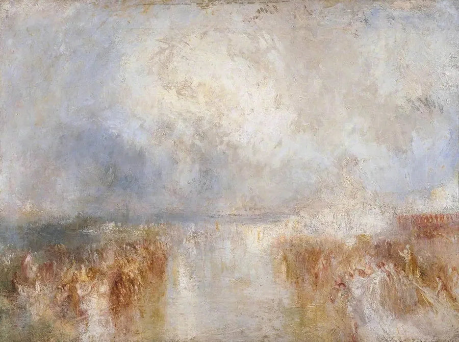 Die Ausschiffung von Louis-Philippe im Royal Clarence Yard, Gosport, 8. Oktober 1844 - J. M. W. Turner