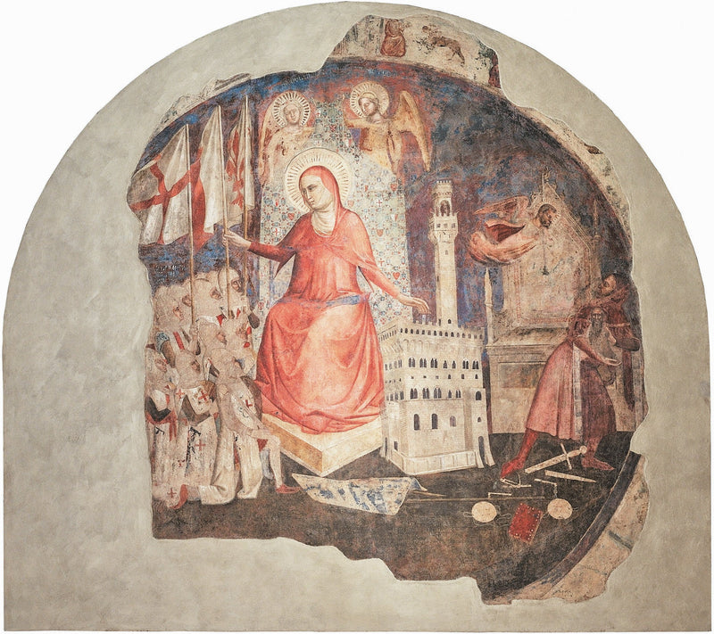 Die Vertreibung des Herzogs von Athen - Andrea Orcagna