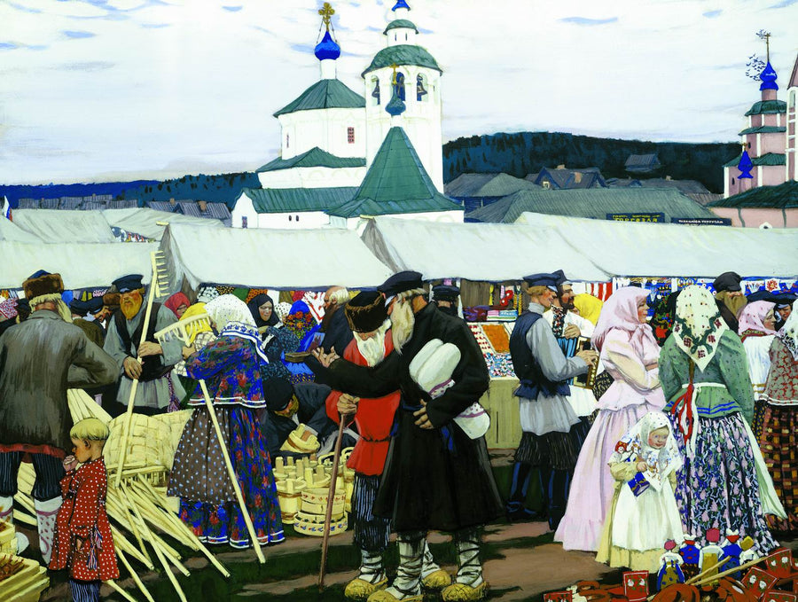 Foire - Boris Koustodiev