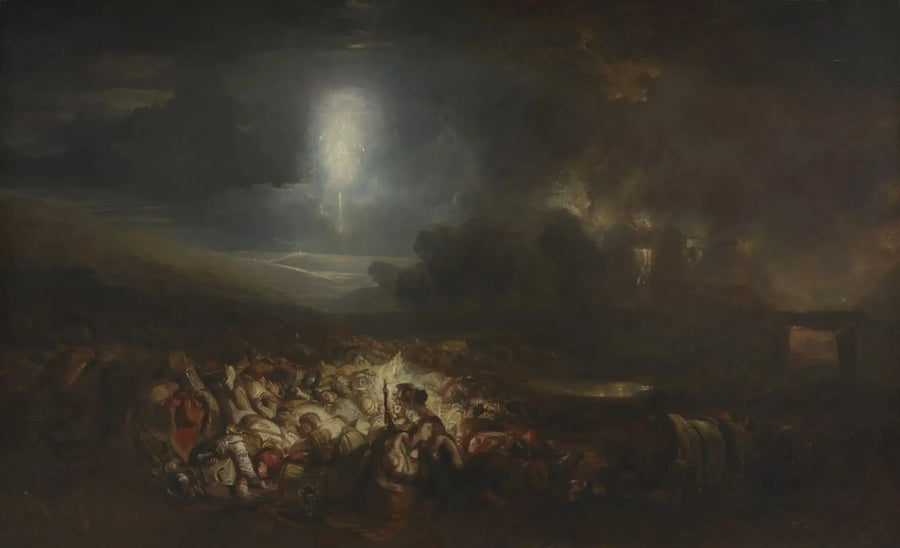 Das Feld von Waterloo - J. M. W. Turner