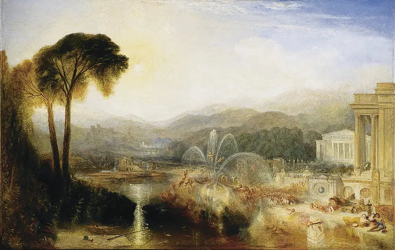 Der Brunnen der Trägheit - J. M. W. Turner