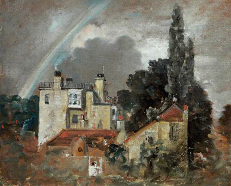 The Grove, oder Admiral's House, Hampstead - John Constable