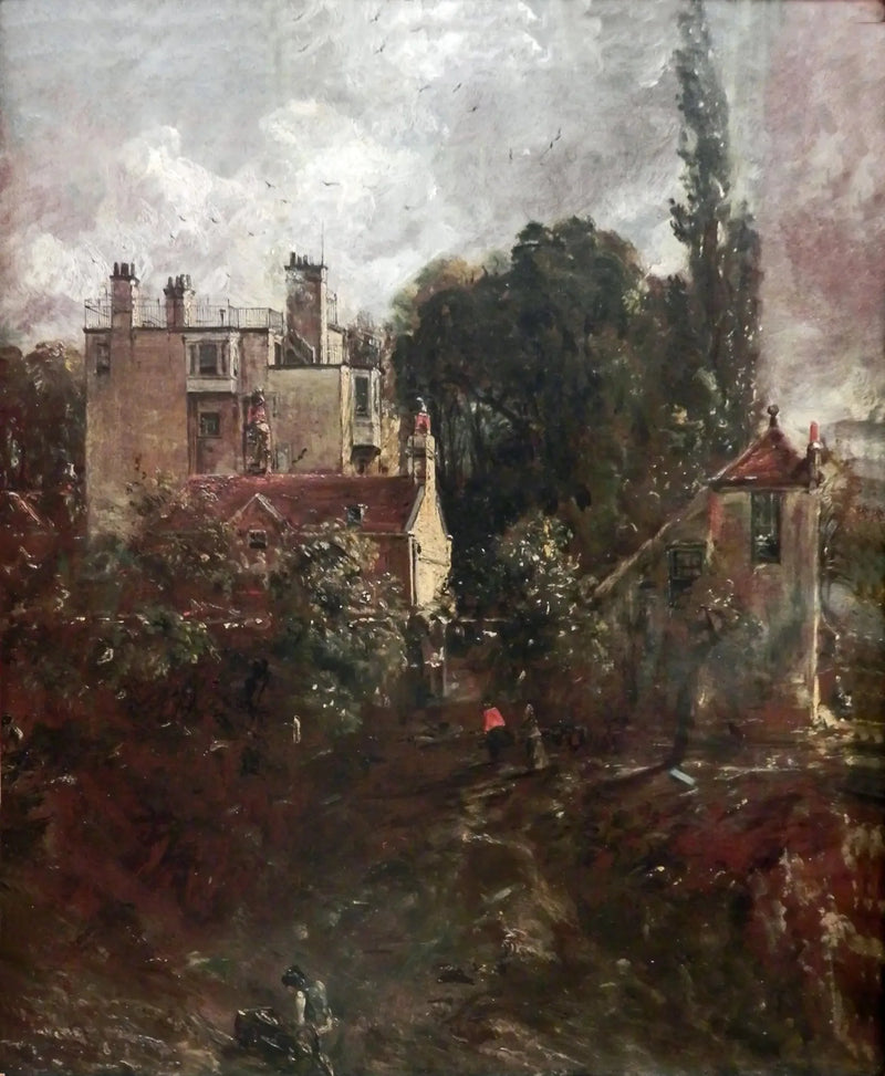 The Grove, oder das Haus des Admirals in Hampstead - John Constable
