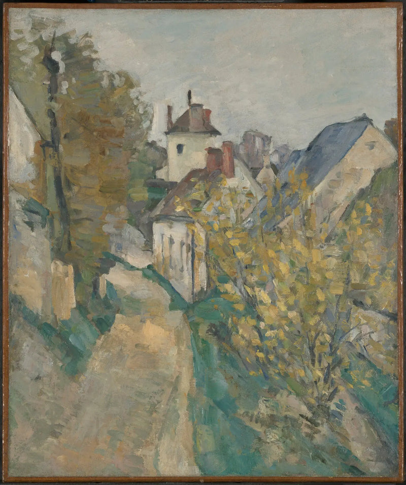 Das Haus von Dr. Gachet in Auvers-sur-Oise - Paul Cézanne