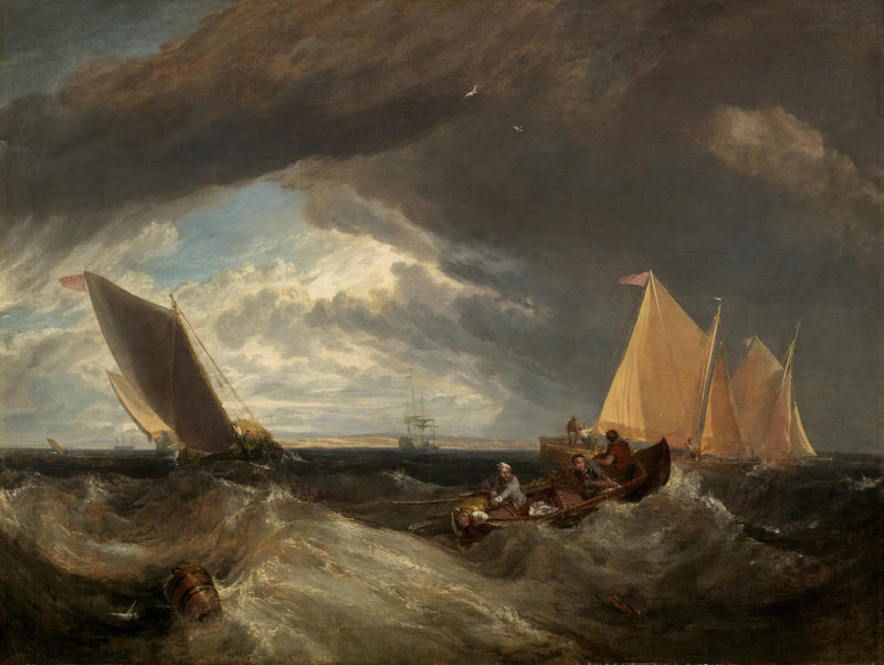 Die Kreuzung der Themse und der Medway - J. M. W. Turner