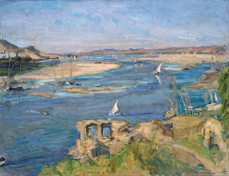 Der Nil bei Assuan - Max Slevogt