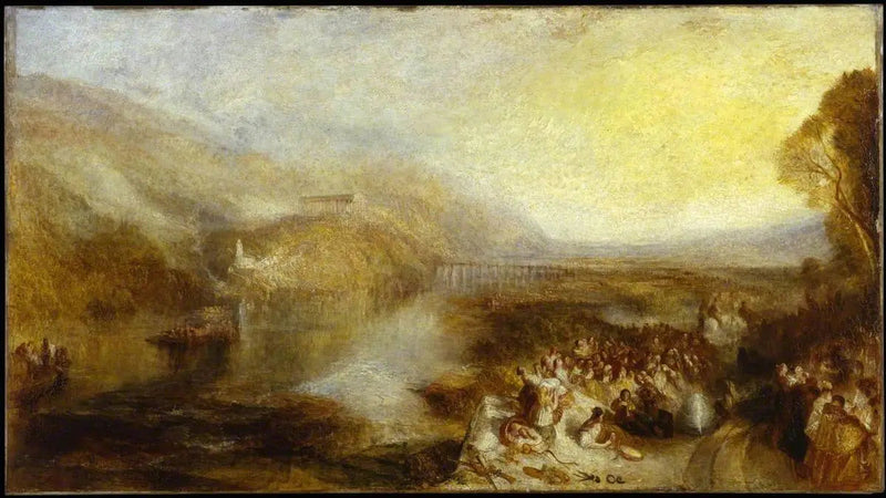 Die Eröffnung der Walhalla, 1842 - J. M. W. Turner
