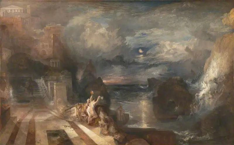 Der Abschied von Hero und Leander - J. M. W. Turner