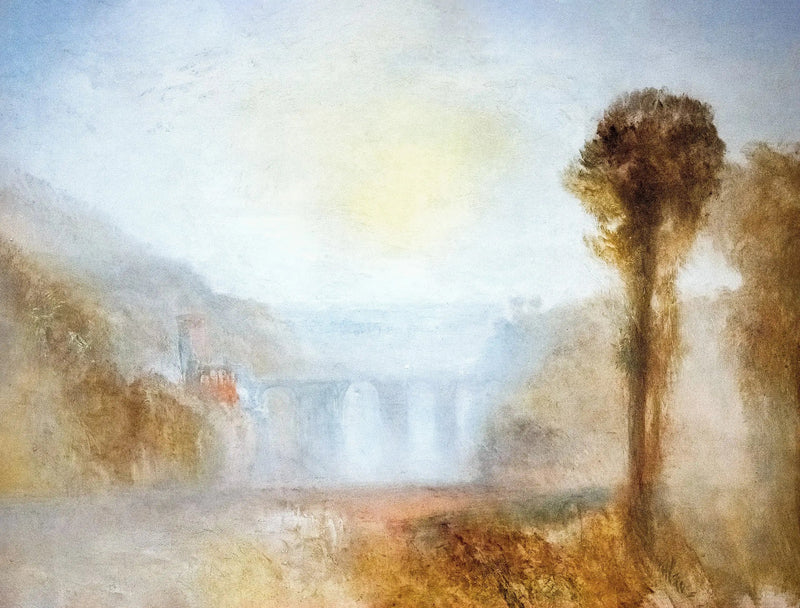 Die Ponte Delle Torri, Spoleto - J. M. W. Turner