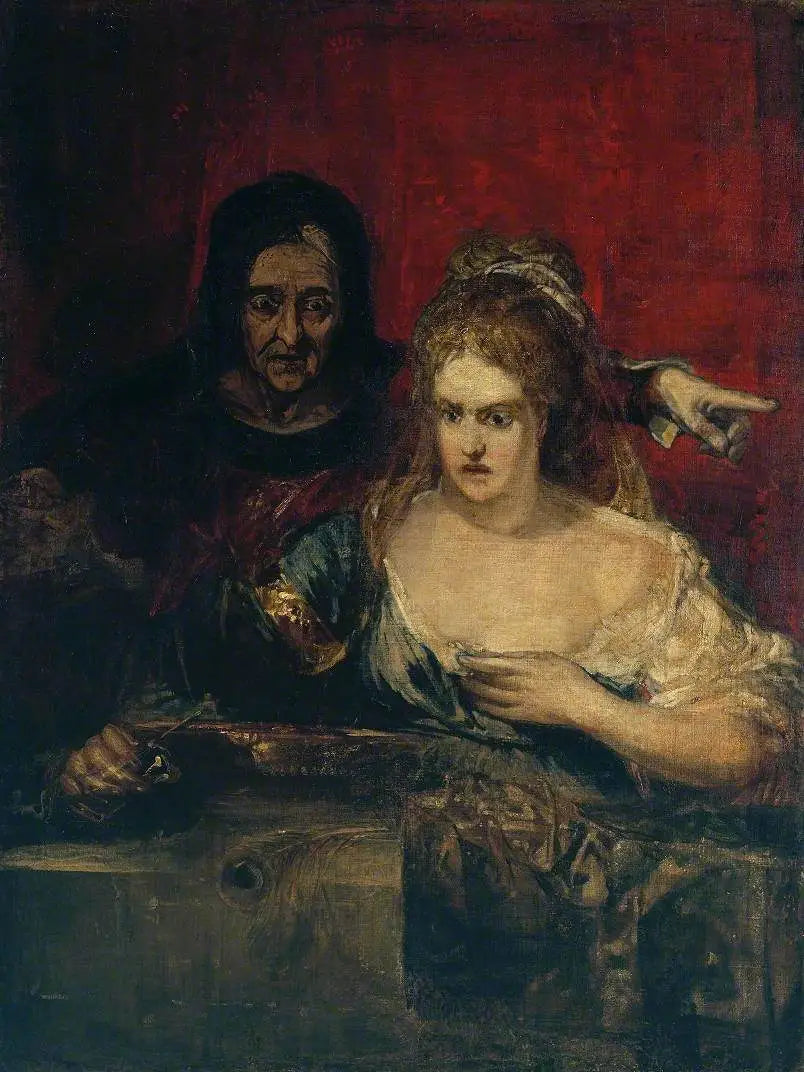 Die Beschafferin; (?) Judith mit dem Kopf des Holofernes - J. M. W. Turner