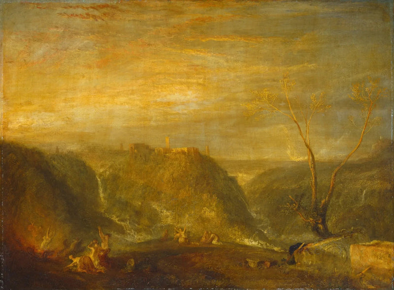 Die Vergewaltigung der Proserpina - J. M. W. Turner