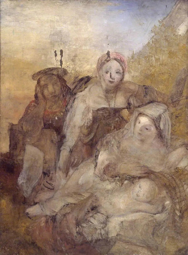 Die Rast auf der Flucht nach Ägypten - J. M. W. Turner