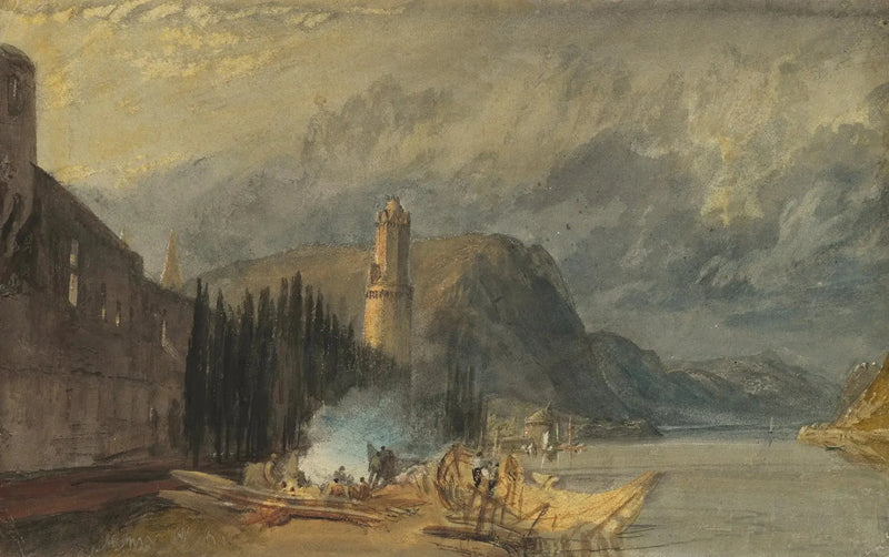 Der Römische Turm, Andernach - J. M. W. Turner
