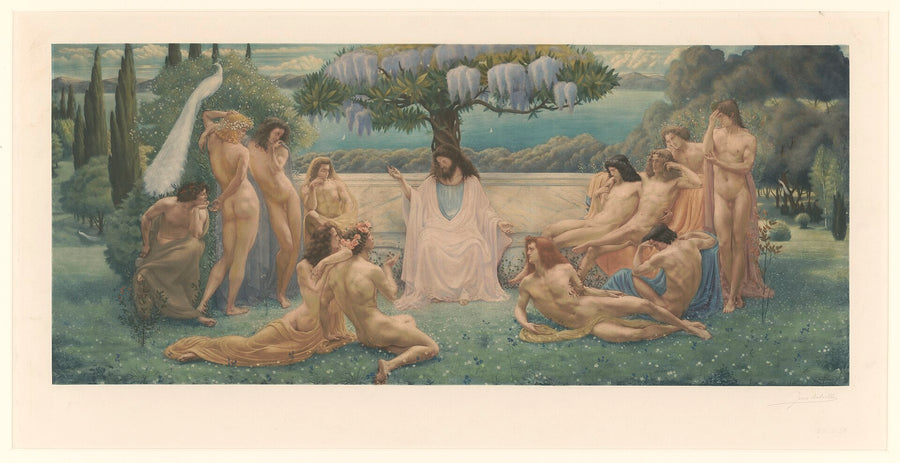 L’École de Platon - Jean Delville