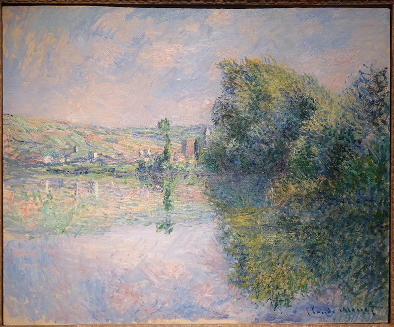 Die Seine bei Vétheuil - Claude Monet