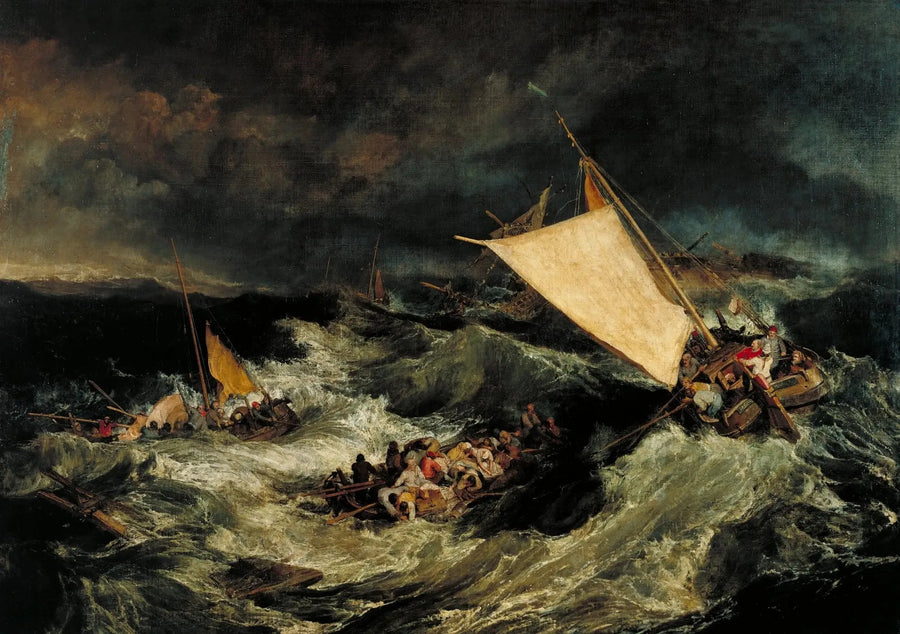 Das Schiffswrack - J. M. W. Turner