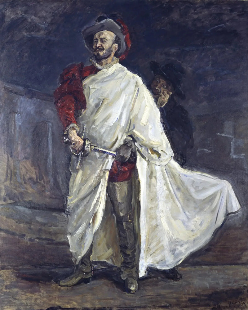Der Sänger Francisco d'Andrade als Don Giovanni in Mozarts Oper - Max Slevogt