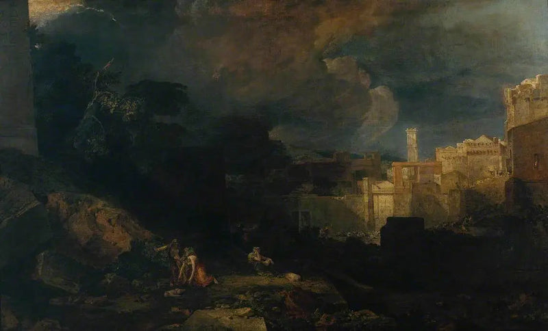 Die zehnte Plage Ägyptens - J. M. W. Turner