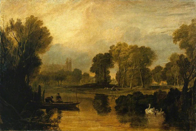Die Themse in Eton - J. M. W. Turner