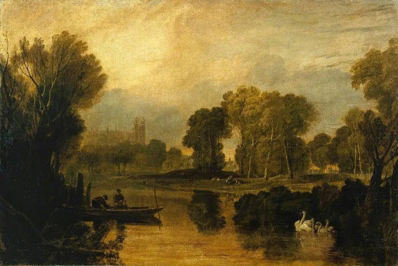 Die Themse in Eton - J. M. W. Turner