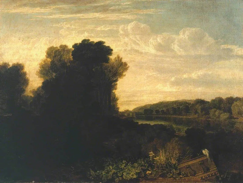 Die Themse bei Weybridge - J. M. W. Turner