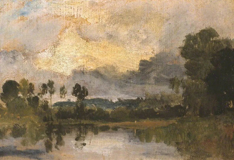 Die Themse bei Windsor - J. M. W. Turner