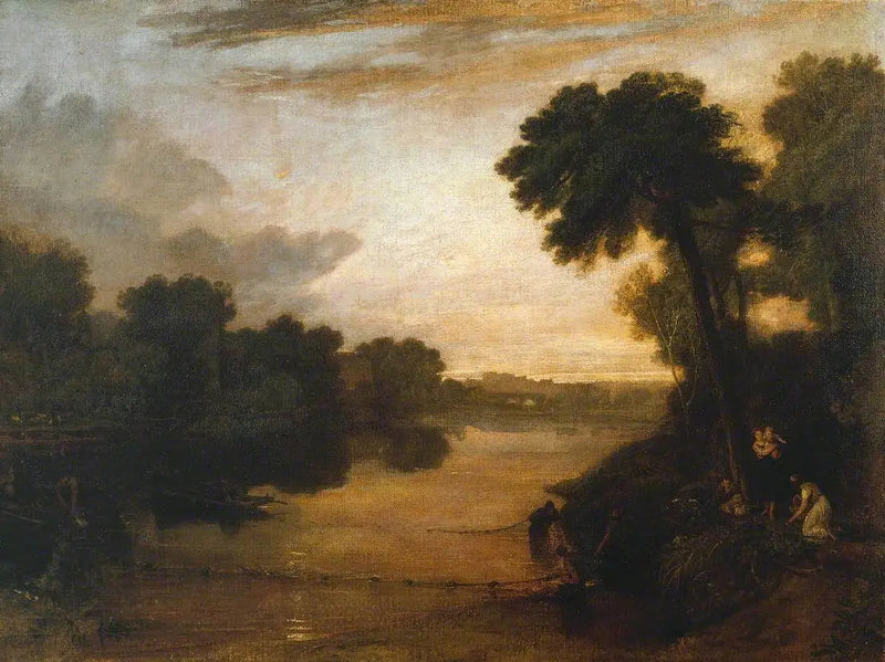 Die Themse bei Windsor - J. M. W. Turner