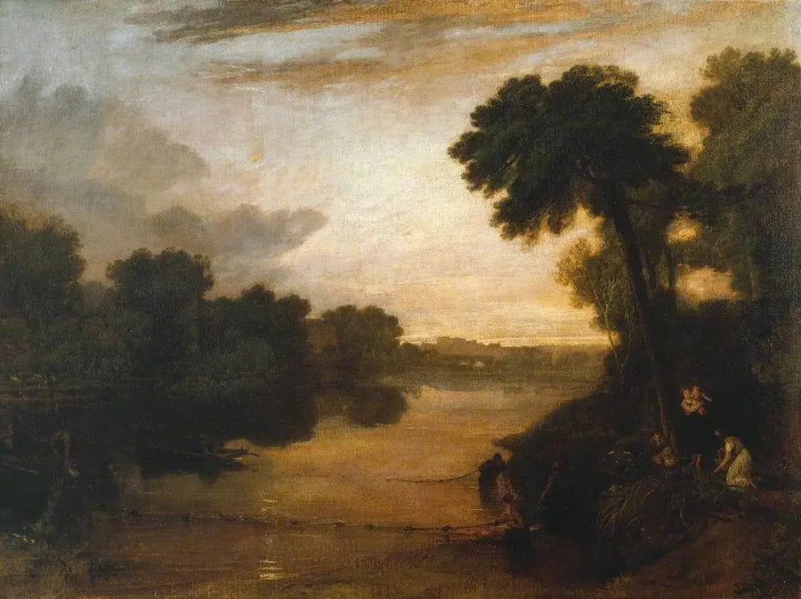 Die Themse bei Windsor - J. M. W. Turner
