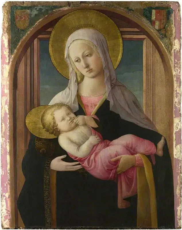 Die Jungfrau und das Kind - Fra Filippo Lippi