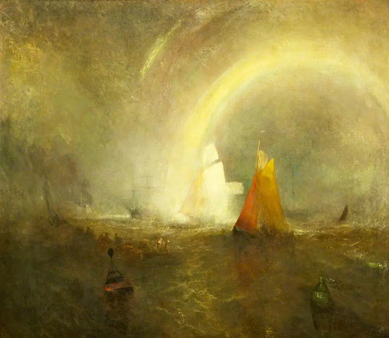 Die Wrackboje - J. M. W. Turner