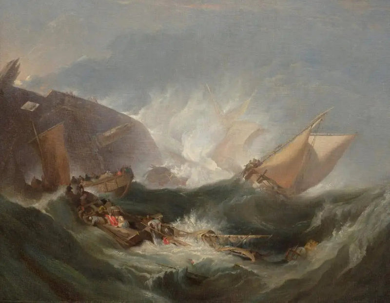 Das Wrack eines Transportschiffes - J. M. W. Turner