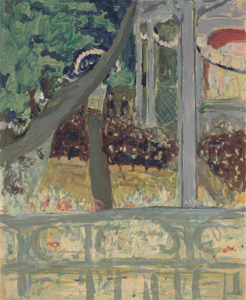 Freilichttheater (der Kiosk) - Édouard Vuillard