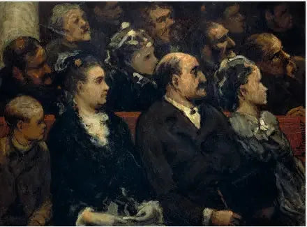 Französisches Theater - Honoré Daumier