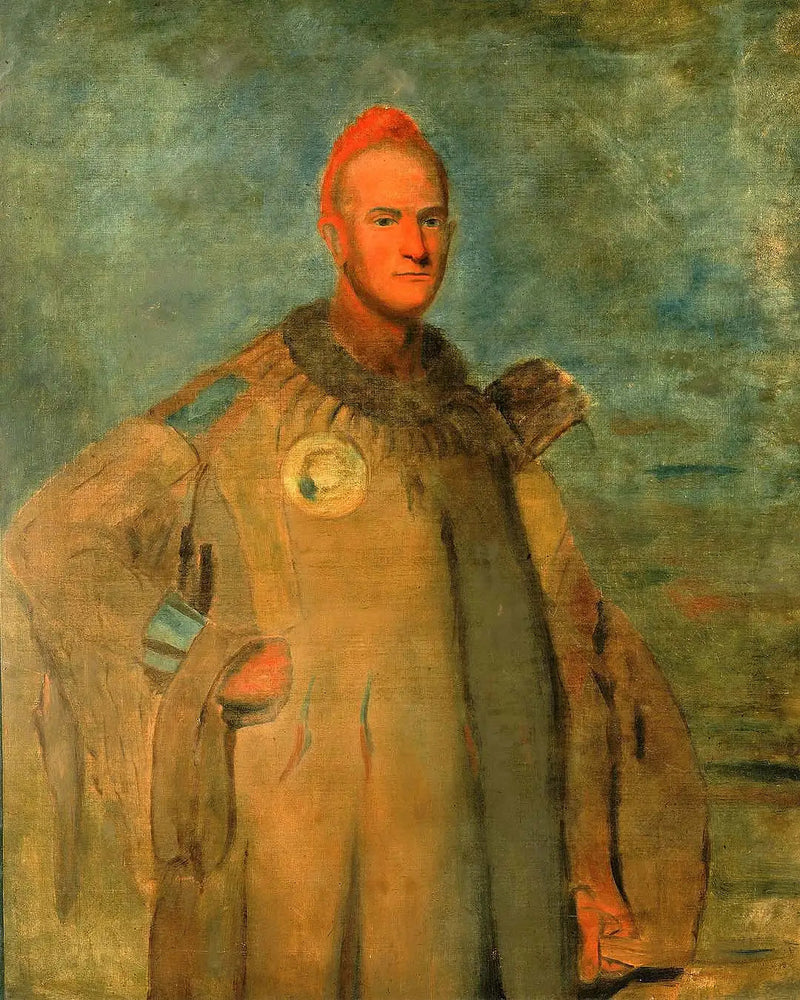 Theodore Burr Catlin, in Indianerkleidung - George Catlin