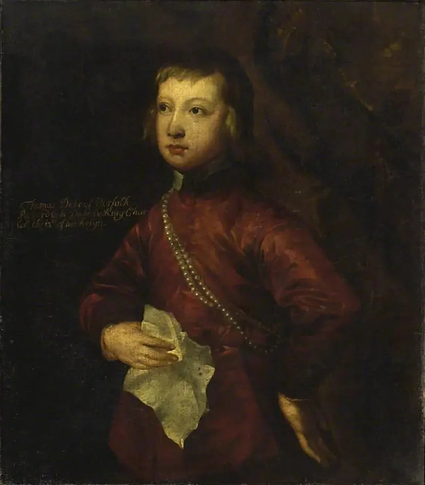 Thomas Howard, zukünftiger 5. Duke von Norfolk, als er ein Kind war - Antoine van Dyck