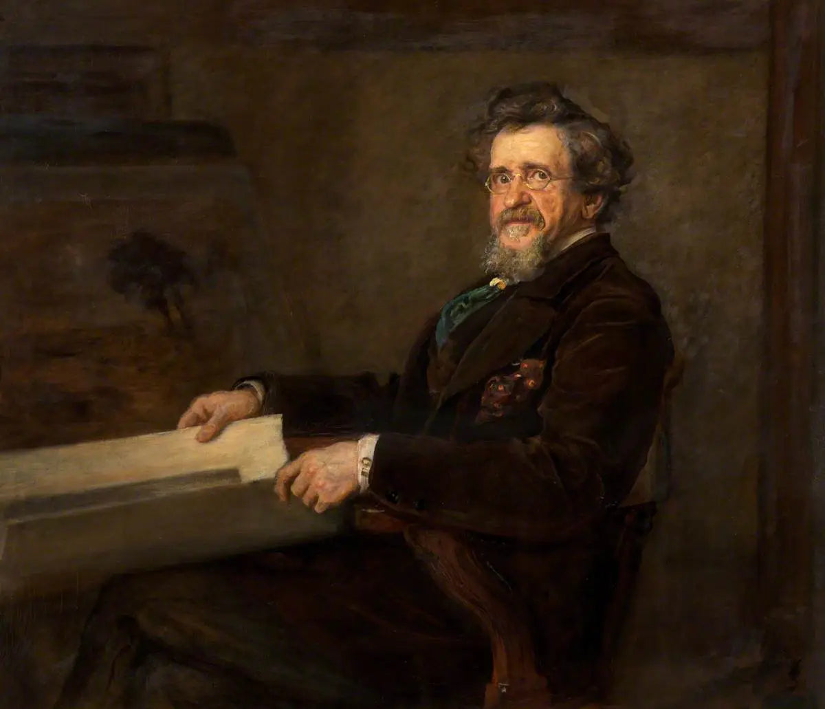 Thomas Oldham Barlow (1824–1889) - John Everett Millais image 1 copie peinte à la main à l’huile