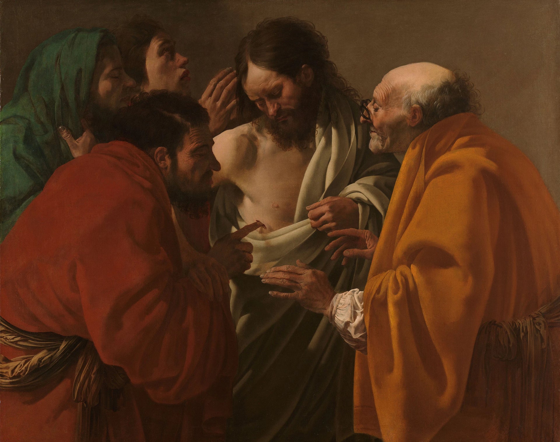 Thomas qui doute - Hendrick ter Brugghen