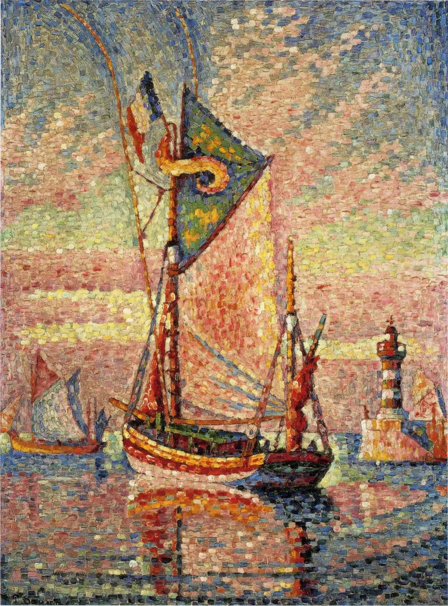 Thonier in Concarneau - Paul Signac