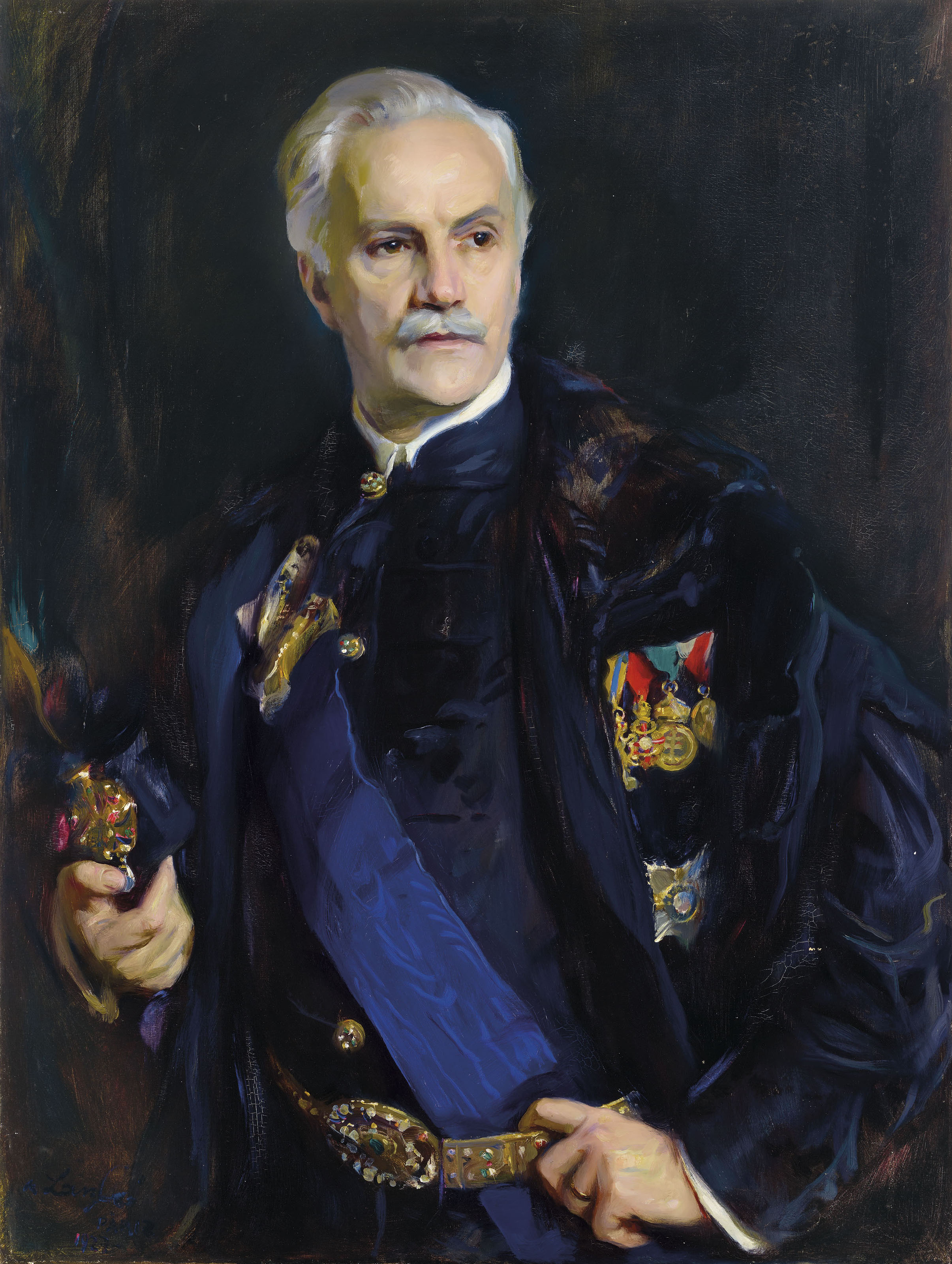 Tibor de Scitovszky - Philip de László image 1 copie de tableau peinte à la main