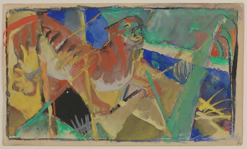 Tiger im Dschungel - Franz Marc