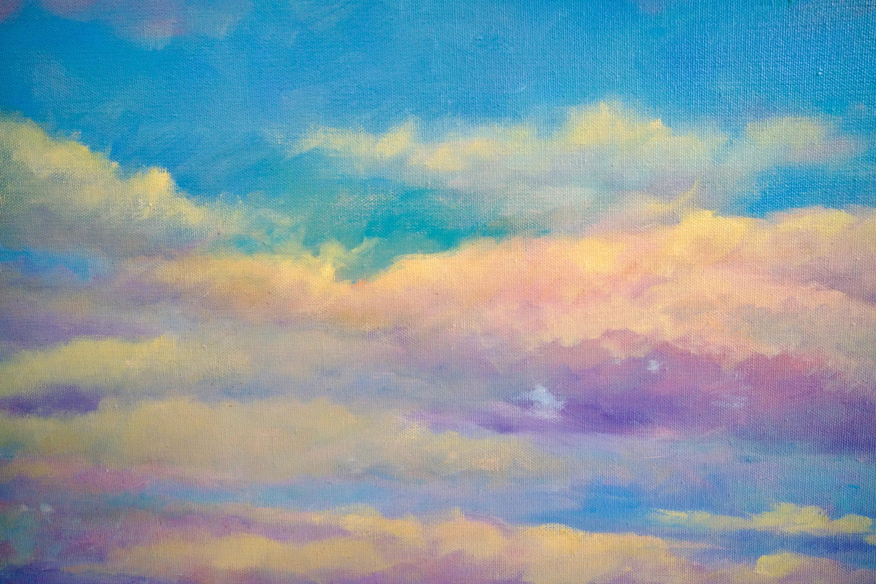 Tigre en chasse | 150 x 100 cm Reproductions de tableaux à la peinture à l’huile