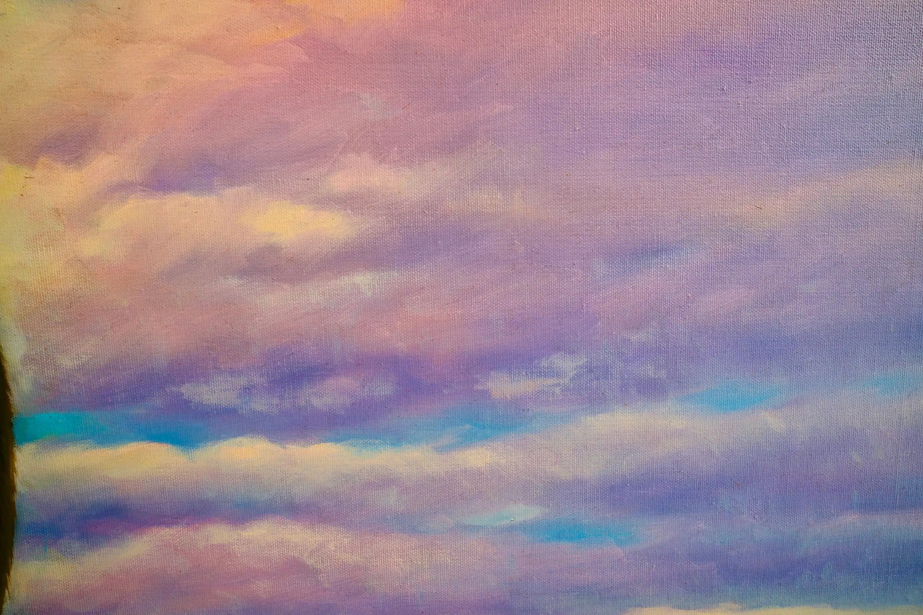 Tigre en chasse | 150 x 100 cm Reproductions de tableaux à la peinture à l’huile