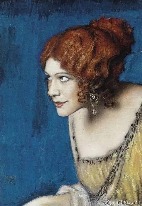 Tilla Durieux als Circe - Franz von Stuck