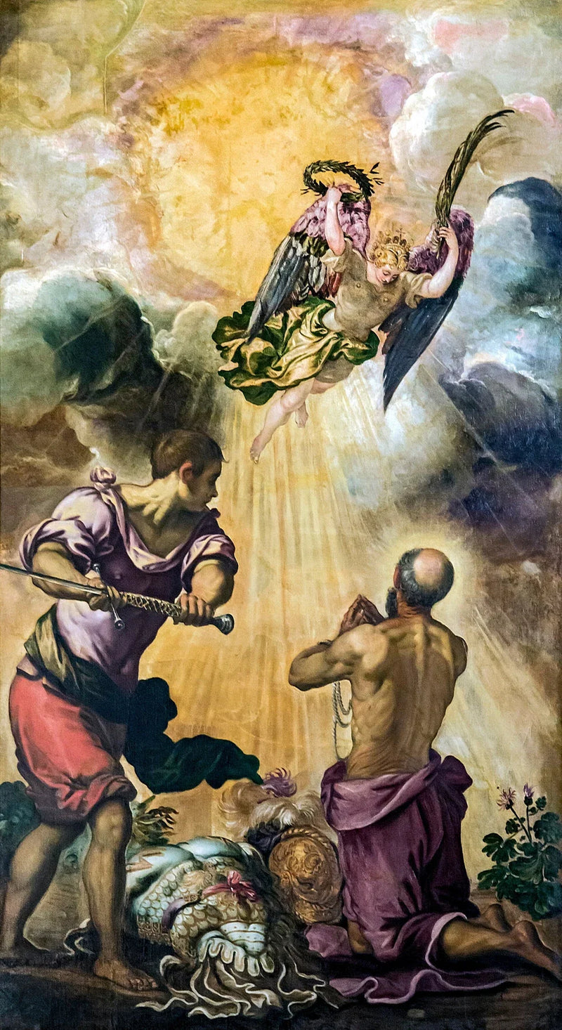 La décapitation de saint Paul - Le Tintoret
