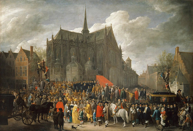 Schießerei auf Vögel in Brüssel - David Teniers der Jüngere