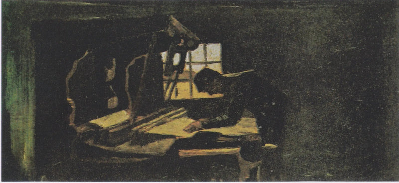 Weber, der die Fäden ordnet - Vincent van Gogh