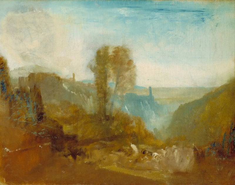 Tivoli, die Cascatelle - J. M. W. Turner