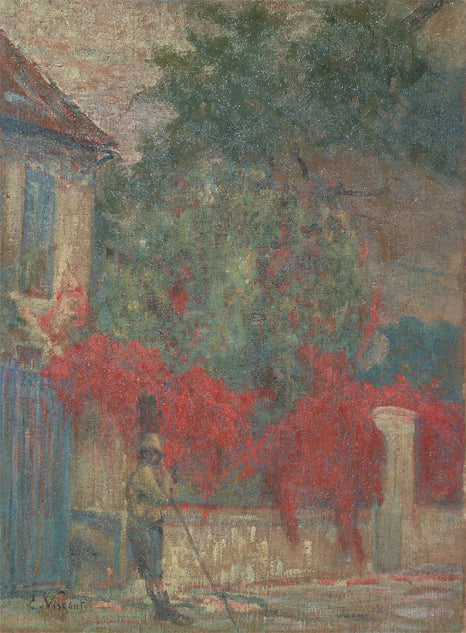 Tobias dans le jardin de Saint Hubert - Eliseu Visconti image 1 reproduction d’œuvre d’art à l’huile